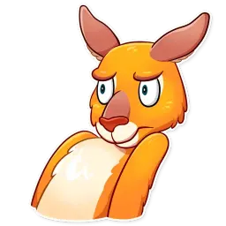 Mr. Kangaroo sticker 10