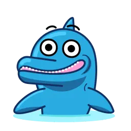 Дельфин Telegram sticker pack