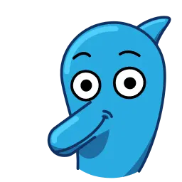 Дельфин sticker 9