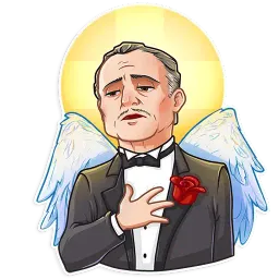 Don Corleone sticker 6