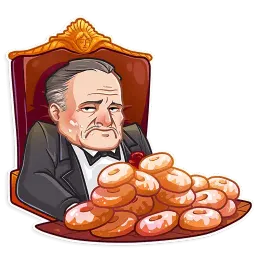 Don Corleone sticker 7