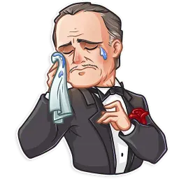 Don Corleone sticker 9