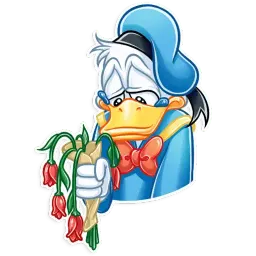 Donald and Daisy sticker 11