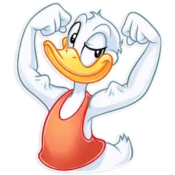 Donald and Daisy sticker 7
