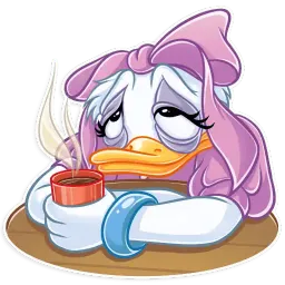 Donald and Daisy sticker 9