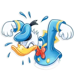 Donald and Daisy sticker 10