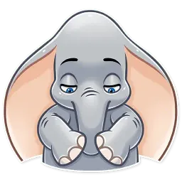 Дамбо sticker 11