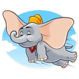 Дамбо sticker 8