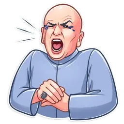 Доктор Зло Telegram sticker pack