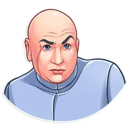Доктор Зло sticker 11