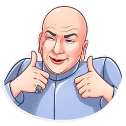 Доктор Зло sticker 3
