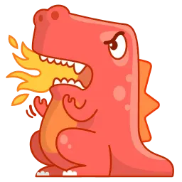 Дракон Комо sticker 4