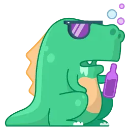 Дракон Комо sticker 8