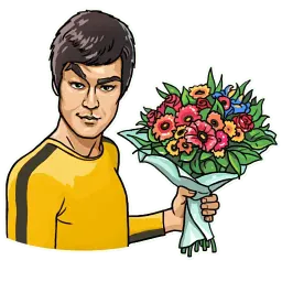Bruce Lee sticker 11