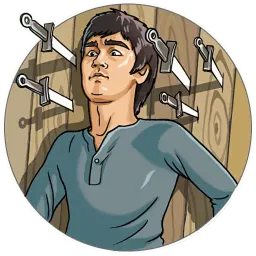 Bruce Lee sticker 4