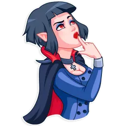 Drakulessa sticker 11