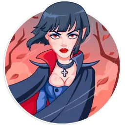 Drakulessa sticker 6