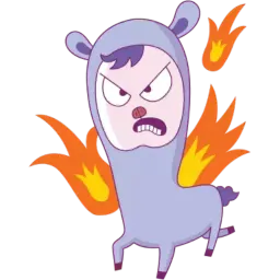 Drama Llama sticker 12