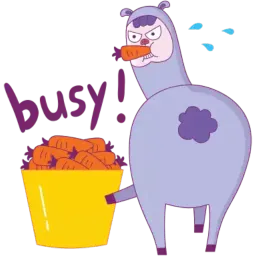Drama Llama sticker 3
