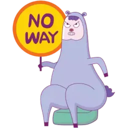 Drama Llama sticker 10
