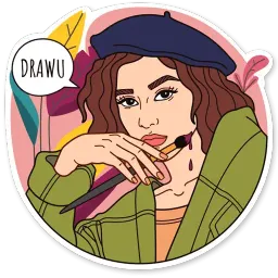 DrawuApp Telegram sticker pack