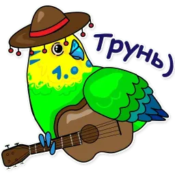 Попугай Аркадий sticker 9