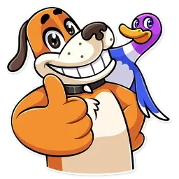 Duck Hunt sticker 3