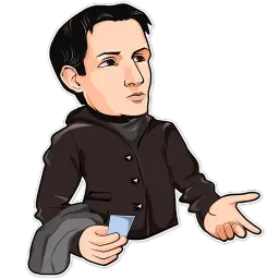 Павел Дуров sticker 7