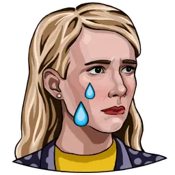 Emma Roberts sticker 2