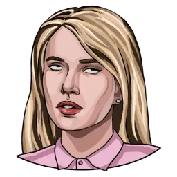 Emma Roberts sticker 11