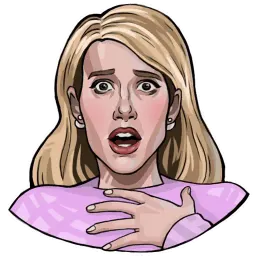 Emma Roberts sticker 4