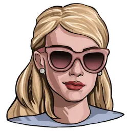 Emma Roberts sticker 5
