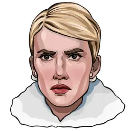 Emma Roberts sticker 9