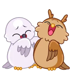 Орел и Снежок Telegram sticker pack