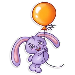 Easter Rabbit Toy sticker 3