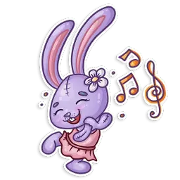 Easter Rabbit Toy sticker 6