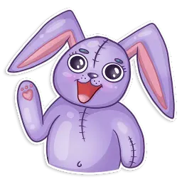 Easter Rabbit Toy sticker 9