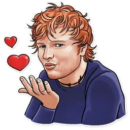 Sheeran sticker 2