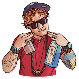 Sheeran sticker 11