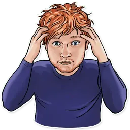 Sheeran sticker 4