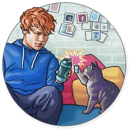 Sheeran sticker 9