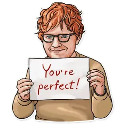 Sheeran sticker 10