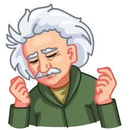 Эйнштейн sticker 2