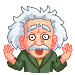 Эйнштейн sticker 4