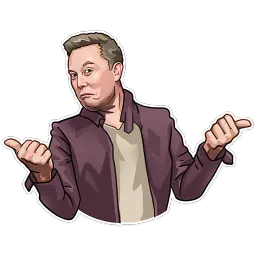 Илон Маск sticker 8