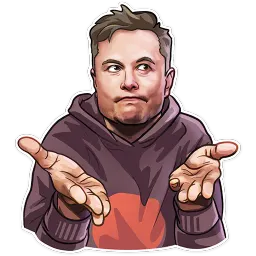 Илон Маск sticker 10