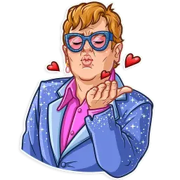 Элтон Джон sticker 2