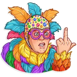 Элтон Джон sticker 11