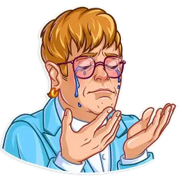 Элтон Джон sticker 9