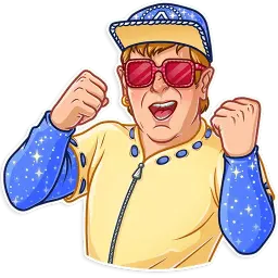 Элтон Джон sticker 10
